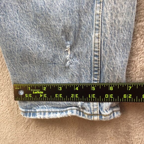 Abercrombie & Fitch Womens Jeans 26/2 90s Straight High Rise Distress Straight - Picture 7 of 16